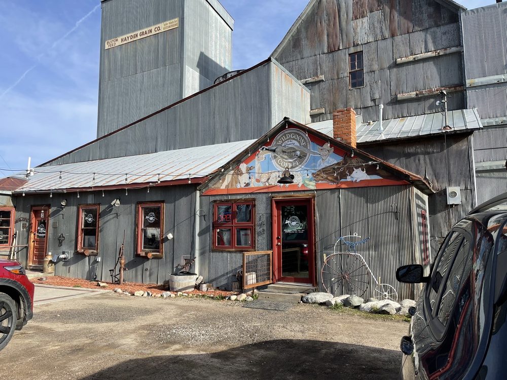 Wild Goose Coffee At the Granary Logo