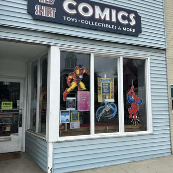 Red Shirt Comics - Comic Books Near Me - Port Jefferson, New York Red Shirt Comics - Comic Books Near Me - Port Jefferson, New York