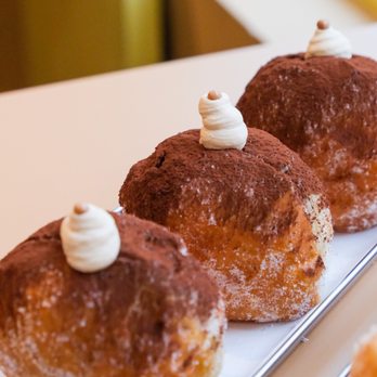 Mello - Tiramisu Filled Brioche Donut - Donuts Near Me - Vancouver, British Columbia