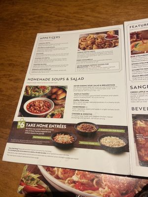 Menu photo 6 Olive Garden Italian Restaurant Concord, NC