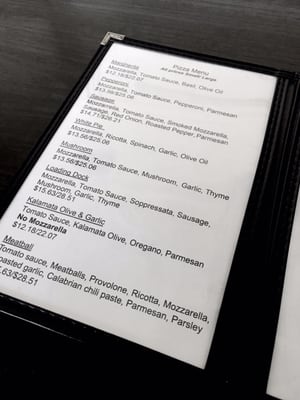 Menu photo 8 Long Bridge Pizza San Francisco, CA Menu photo 8 Long Bridge Pizza San Francisco, CA