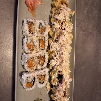 Dokyo Dauntaun - Spicy Salmon Roll, Crab Tempura - Sushi Bars Near Me - Corpus Christi, Texas Dokyo Dauntaun - Spicy Salmon Roll, Crab Tempura - Sushi Bars Near Me - Corpus Christi, Texas