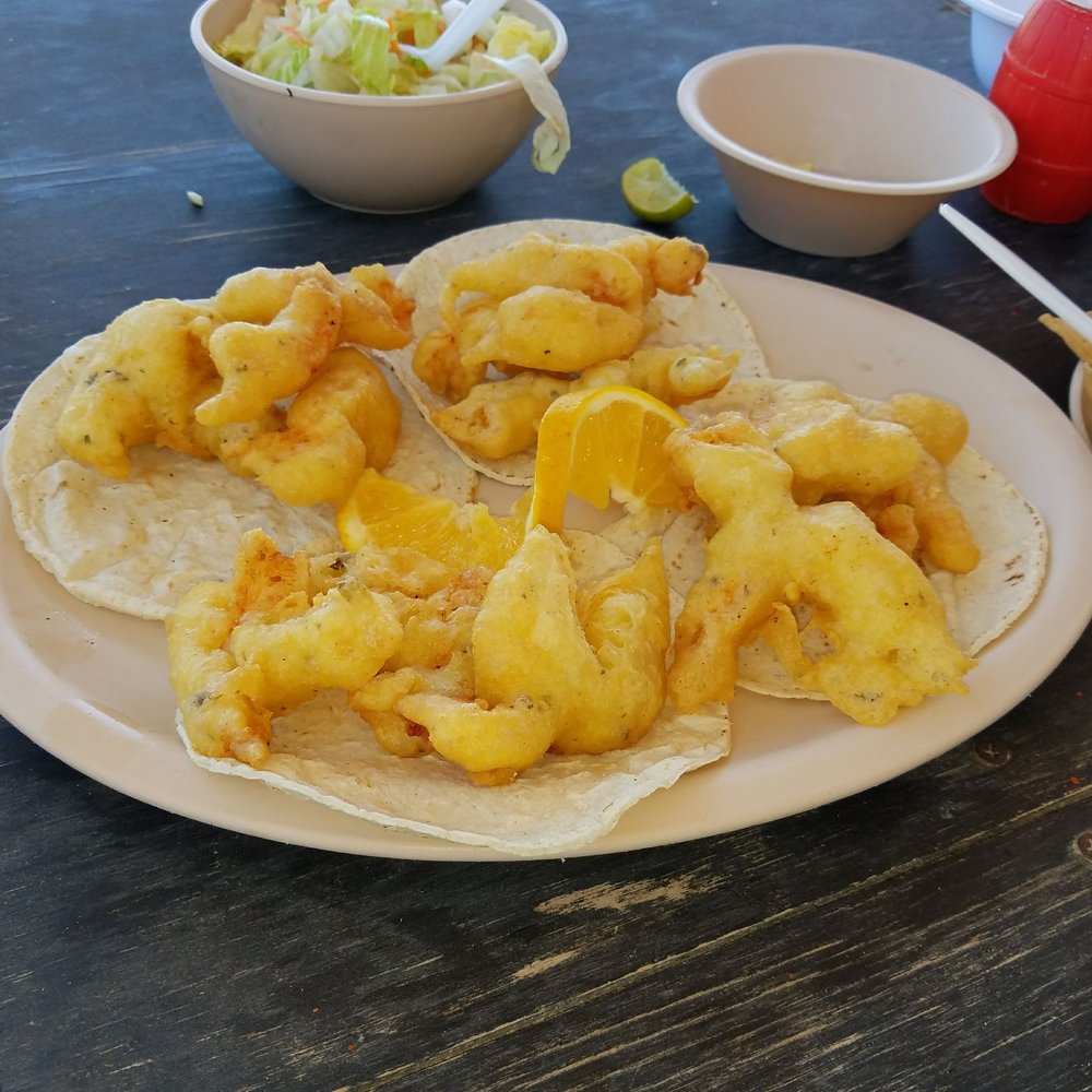 El Tecolote - Shrimp tacos - Beach Bars Near Me - La Paz, BCS