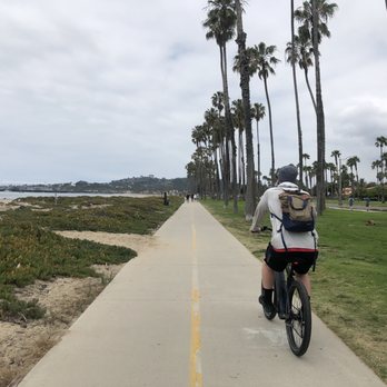 Cal Coast Adventures - Cruising down Cabrillo. - Bike Rentals Near Me - Santa Barbara, California Cal Coast Adventures - Cruising down Cabrillo. - Bike Rentals Near Me - Santa Barbara, California