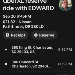 Uber - Uber driver Edward is a CHEAT & a THIEF.