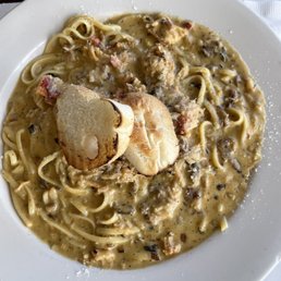 Lobster in cognac sauce Lobster in cognac sauce
