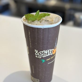 Philz Coffee - a cup of coffee with a mint sprig - Coffee & Tea Near Me - Culver City, California Philz Coffee - a cup of coffee with a mint sprig - Coffee & Tea Near Me - Culver City, California
