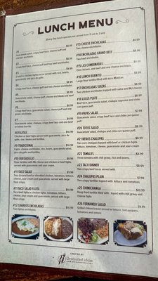 Menu photo 3 El Charro T Mexican Cuisine Brenham, TX