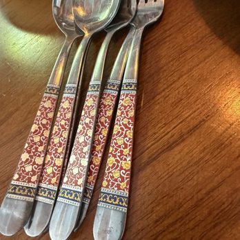 Patcharees Kitchen - Beautiful silverware - Thai Near Me - Gunnison, Colorado