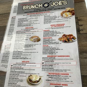 Brunch @ Joe’s - Breakfast & Brunch Near Me - Almont, Michigan