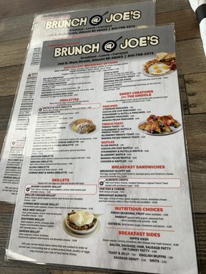 Menu photo 3 Brunch @ Joe’s Almont, MI Menu photo 3 Brunch @ Joe’s Almont, MI