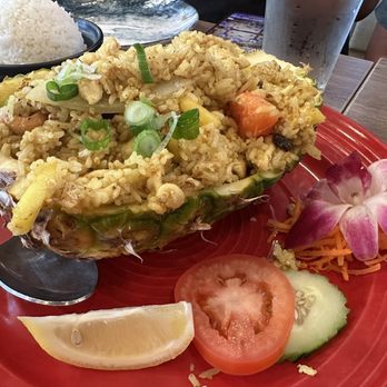 Andaman Thai - Yummy Pineapple Fried Rice - Thai Near Me - Walnut Creek, California