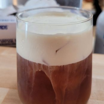 Ardor Breads And Provisions - My cold brew topped with maple infused cream,  super refreshing. - Coffee & Tea Near Me - Peoria, Illinois