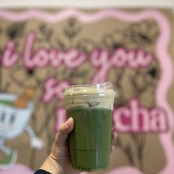 Casa Matcha - Pumpkin cheesecake matcha latte