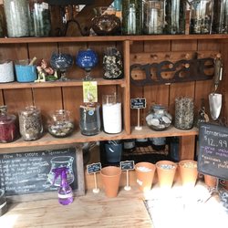 D R Snell Nursery - Plant bar. Build your own terrarium!