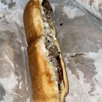 Dock Street Coffee Shop - a sausage sandwich on a bun - Coffee & Tea Near Me - Edgartown, Massachusetts