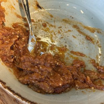Rumi's Kitchen - Mirza Ghasemi (mostly eaten) - Persian/Iranian Near Me - Alpharetta, Georgia