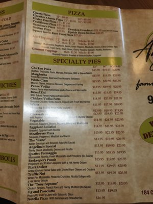 Menu photo 2 Angelina's Trattoria Florham Park, NJ