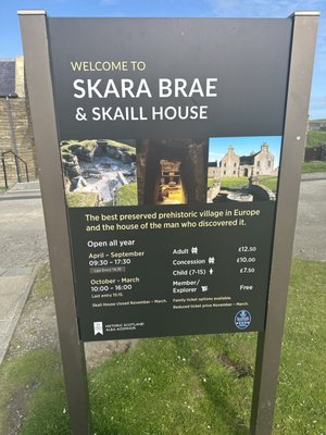 Skara Brae Prehistoric Village by null
