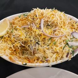 Bay Leaf Indian Restaurant And Bar - This was a biryani. But I don't remember the meat. Maybe goat or lamb. I couldn't finish it all.