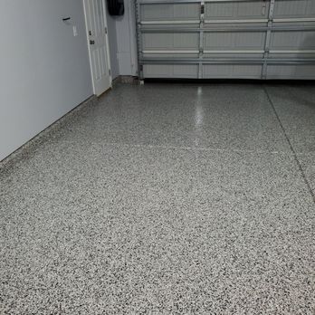 Anderson Painting - It has a nice texture to it.  If you're expecting a glass like flooring, I'm positive they can do that too! - Painters Near Me - Raleigh, North Carolina