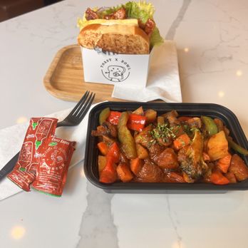 Toast x Bowl - our meal + hot sauce :D - Sandwiches Near Me - Hoboken, New Jersey Toast x Bowl - our meal + hot sauce :D - Sandwiches Near Me - Hoboken, New Jersey