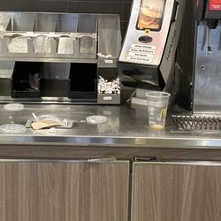 McDonald's - Dirty soda area...