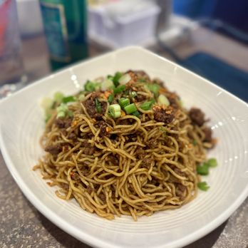 A Table Wayne's Kitchen - Beef Chili Oil Noodle - Asian Fusion Near Me - Manteca, California A Table Wayne's Kitchen - Beef Chili Oil Noodle - Asian Fusion Near Me - Manteca, California