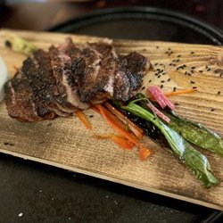 Field's Steak and Oyster Bar - A5 Japanese Wagyu (It came with a certificate of authenticity).