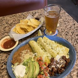El Lago Mexican Restaurant - El Lago Enchiladas!