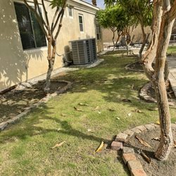 Prime Landscaping & Maintenance - Before artificial grass installation