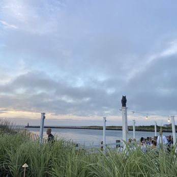 Bagatelle Montauk - View from outside table - French Near Me - Montauk, New York