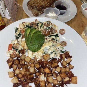 Honey Biscuit Breakfast & Lunch - North side scrambler - Breakfast & Brunch Near Me - Mount Prospect, Illinois Honey Biscuit Breakfast & Lunch - North side scrambler - Breakfast & Brunch Near Me - Mount Prospect, Illinois