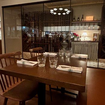 Willow Osteria - Wine room in main dining - Italian Near Me - Clovis, California