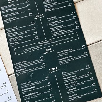 High Tides & Good Vibes - Drink menu - Bowling Near Me - Surf City, North Carolina High Tides & Good Vibes - Drink menu - Bowling Near Me - Surf City, North Carolina