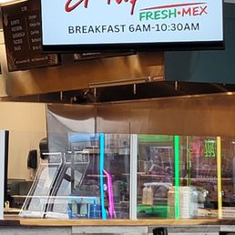 Brand new big sign inviting you in breakfast currently from 6:00 to 10:30 Brand new big sign inviting you in breakfast currently from 6:00 to 10:30