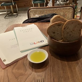 Bar Milano - Bread & Olive Oil - Italian Near Me - New York, New York Bar Milano - Bread & Olive Oil - Italian Near Me - New York, New York