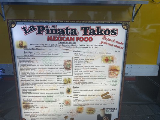 Menu photo 4 La Piñata Takos Portland, OR