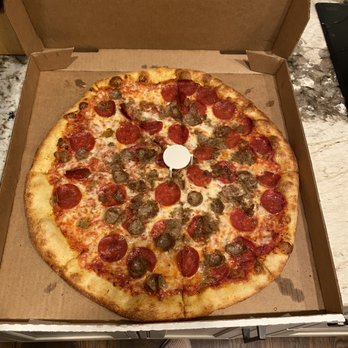 Mici Italian - 16 inch pepperoni and sausage pizza - Pizza Near Me - Parker, Colorado Mici Italian - 16 inch pepperoni and sausage pizza - Pizza Near Me - Parker, Colorado