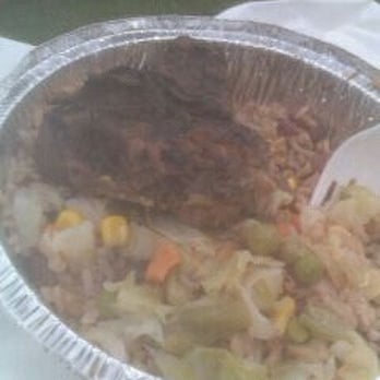The Islands - Jerk Chicken, Cabbage, and Rice - Caribbean Near Me - Brooklyn, New York The Islands - Jerk Chicken, Cabbage, and Rice - Caribbean Near Me - Brooklyn, New York