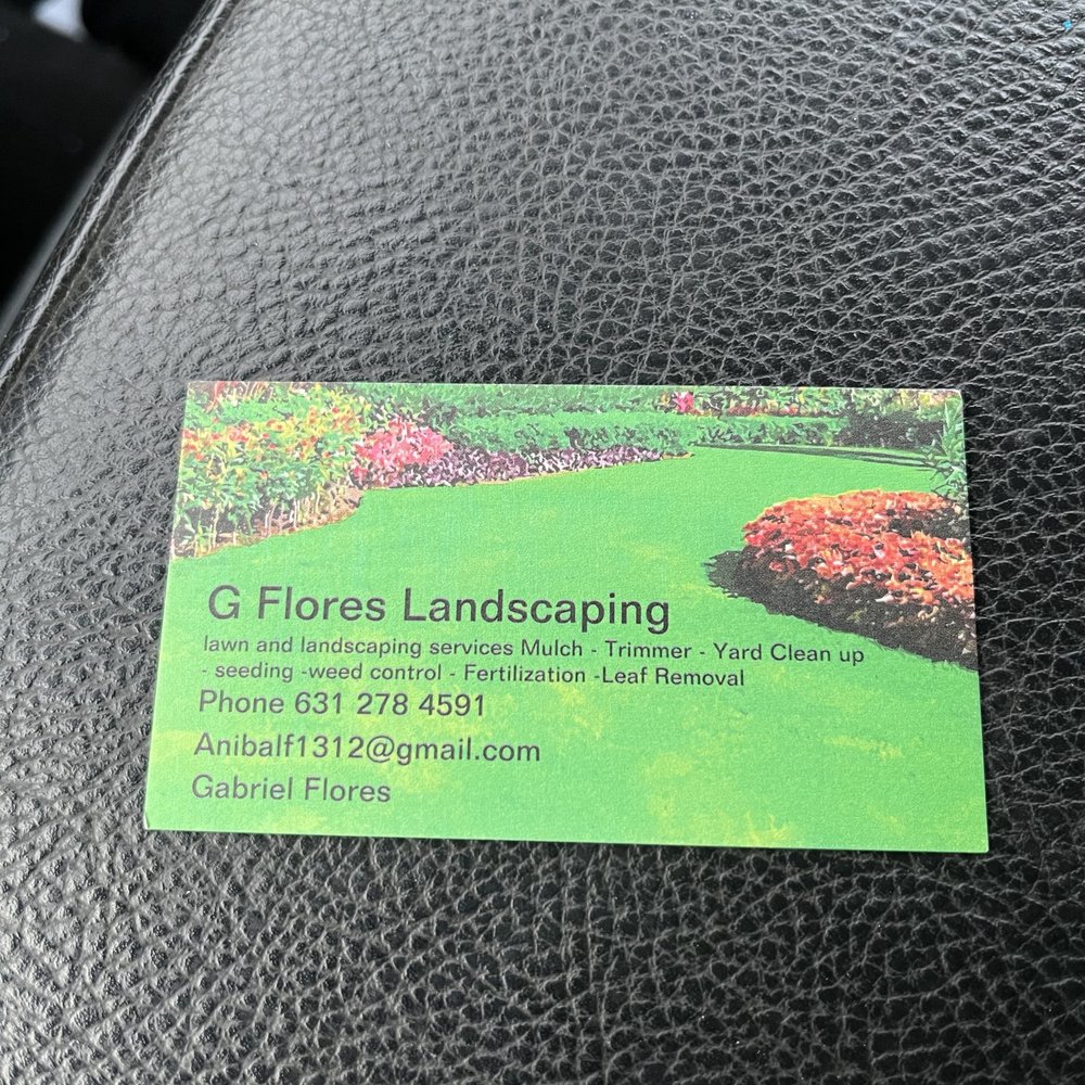 Slide of G Flores Landscaping