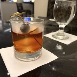 Smoked old fashioned