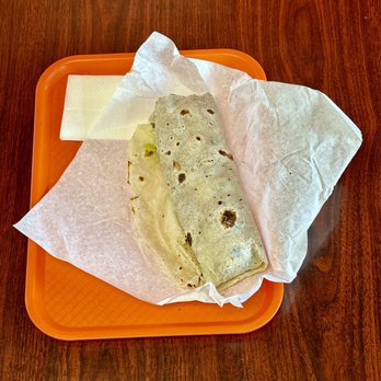 Los Jilbertos - Mixed Burrito (Shredded Beef, Onions, Green Peppers, & Refried Beans) with guacamole - Mexican Near Me - Craig, Colorado Los Jilbertos - Mixed Burrito (Shredded Beef, Onions, Green Peppers, & Refried Beans) with guacamole - Mexican Near Me - Craig, Colorado