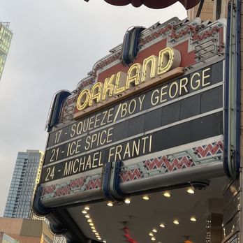 Fox Theater - Oakland - Music Venues Near Me - Oakland, California