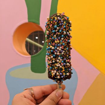 Pretty Cool Ice Cream - Coconut milk base caramel popsicle - Ice Cream & Frozen Yogurt Near Me - Chicago, Illinois Pretty Cool Ice Cream - Coconut milk base caramel popsicle - Ice Cream & Frozen Yogurt Near Me - Chicago, Illinois
