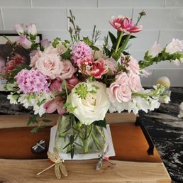 Flower arrangement from The Flower Studio