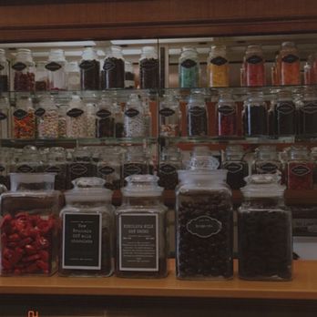 Bursts Chocolates - a display of sweets in a store - Chocolatiers & Shops Near Me - Corvallis, Oregon