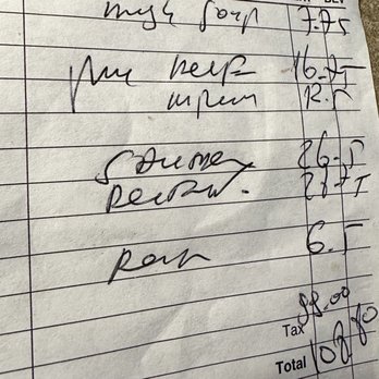 Cafe Europa - Charged more than menu prices, couple of dollars here/there added up - German Near Me - San Francisco, California