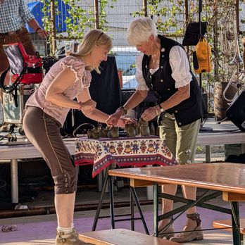 Krause's Cafe - Playing sheep bells - German Near Me - New Braunfels, Texas Krause's Cafe - Playing sheep bells - German Near Me - New Braunfels, Texas