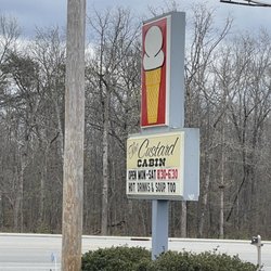Custard Cabin - Sign.